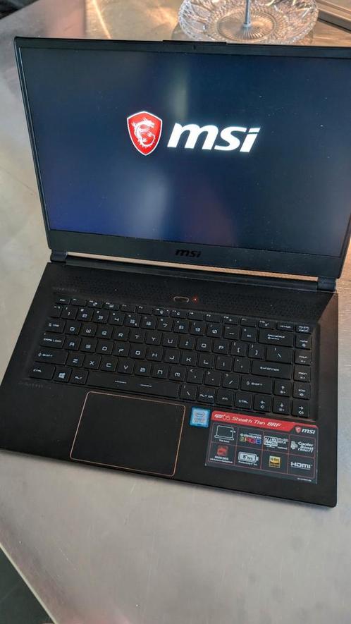 MSI GS65 stealth thin 8RF-233NL 144hz 16gb ram 8gb vram, Computers en Software, Windows Laptops, Gebruikt, 15 inch, SSD, 4 Ghz of meer