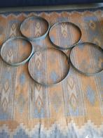 5 metalen banden (ringen), Hobby en Vrije tijd, Ophalen, Gebruikt