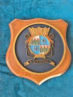 Wapenschild Hr. Ms. Blommendal A905, Verzamelen, Militaria | Algemeen, Ophalen of Verzenden, Marine, Nederland, Embleem of Badge