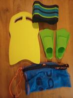 Zwemaccessoires set: plank, flippers, tas, beenstuk, Tuin en Terras, Ophalen of Verzenden, Minder dan 80 cm