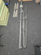 Zweefparasol inclusief parasolvoet, Ophalen, Gebruikt, Parasolvoet, 3 tot 4 meter