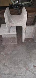 3 Betonblokken 25x25cm, Ophalen, Gebruikt, Minder dan 180 cm, Overige typen