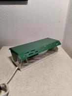 2842 Vintage G&G Metalen Wandlamp Bedlamp, Ophalen of Verzenden, Gebruikt, Metaal, Vintage