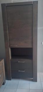Moderne olijfhouten kast van Eijerkamp, Gebruikt, Modern, 150 tot 200 cm, Met deur(en)