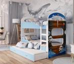 Stapelbed Aurora + 2 Matrassen Dayton (80x190), Kinderen en Baby's, Kinderkamer | Stapelbedden en Hoogslapers, Ophalen of Verzenden