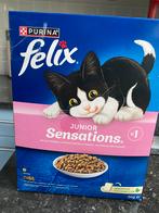 Gratis doos Felix purina jr sensations 1 kg kittens<1 jaar, Ophalen, Kat