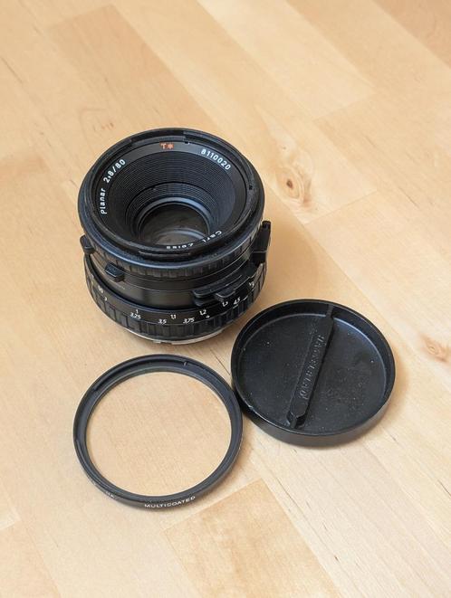 Hasselblad CB Planar 80mm f2.8, Audio, Tv en Foto, Fotografie | Lenzen en Objectieven, Gebruikt, Ophalen of Verzenden