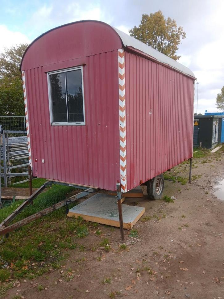 Bouwkeet / Schaftkeet te koop, Doe-het-zelf en Verbouw, Bouwketen en Schaftketen, Gebruikt, Ophalen of Verzenden