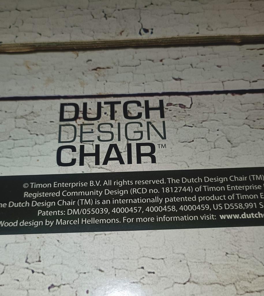 Dutch Design Stoel alleen ophalen . M 33cm x 33 x cm x 33 cm, Huis en Inrichting, Overige materialen, Zwart, Ophalen of Verzenden
