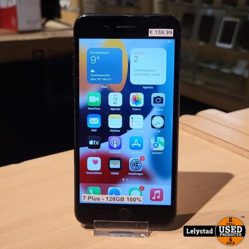 iPhone 7 Plus 128GB Zwart, Telecommunicatie, Mobiele telefoons | Apple iPhone, Zo goed als nieuw