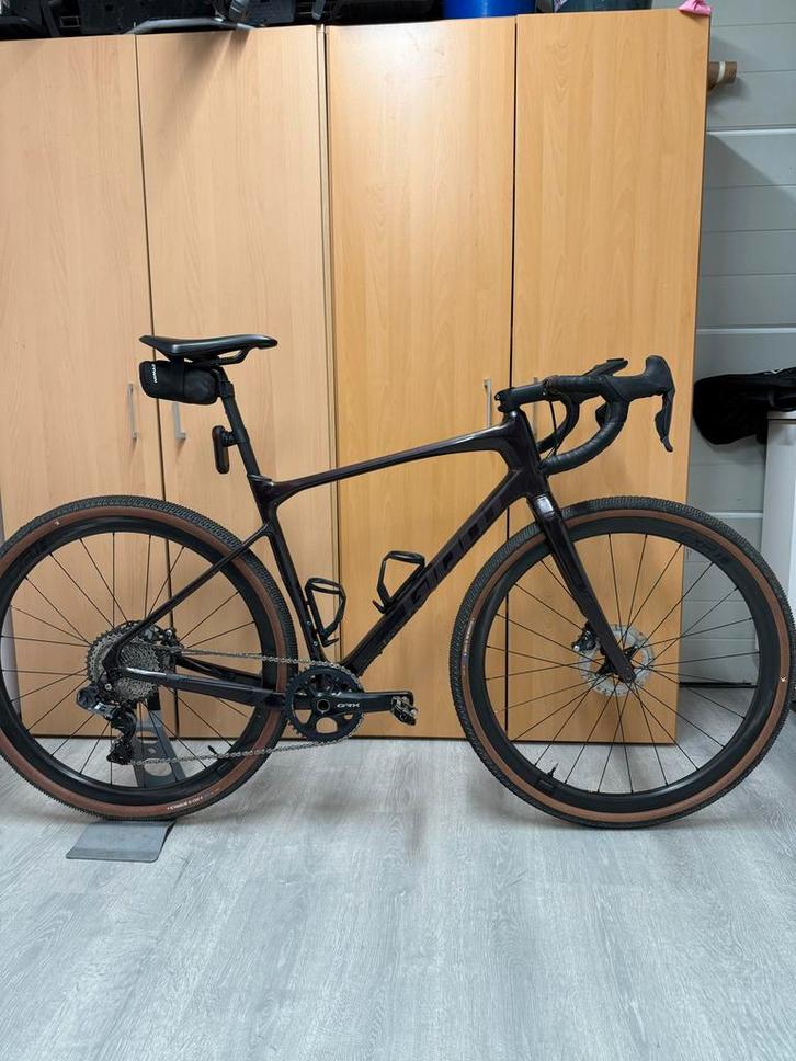 Giant Revolt Advanced Carbon (ML), kleur Rosewood, Di2, Fietsen en Brommers, Fietsen | Racefietsen, Zo goed als nieuw, Heren, Giant