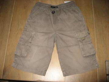 zgan bruine en/ of creme short / korte knie broek, mt 140 beschikbaar voor biedingen