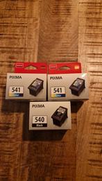 Canon Pixma inktcartridges - 540 zwart & 541 kleur, Computers en Software, Printerbenodigdheden, Ophalen, Nieuw, Cartridge, Canon