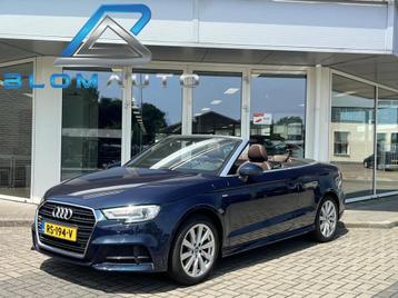 Audi A3 Cabriolet 1.4 TFSI Sport S-Line BRUIN SPORT LEDER beschikbaar voor biedingen