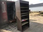 stelling kast opbergkast 4 legplanken hoog 200 cm breed 100, Ophalen, Gebruikt