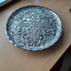 Zilverkleurige bord, Ophalen, Overige materialen, Schaal, Rond