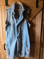 Spijker gilet Namaste, Kleding | Dames, Ophalen of Verzenden, Zo goed als nieuw, Maat 42/44 (L), Blauw