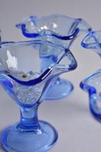 Bormioli Rocco IJscoupe - Blauw -5 stuks - 240 ml - Glazen, Ophalen of Verzenden, Nieuw