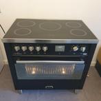 Inductie fornuis Lofra 90cm, Witgoed en Apparatuur, Fornuizen, Ophalen, 4 kookzones, Zo goed als nieuw, Gas