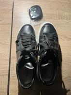 Alexander MC Queen Zwart Leer 38 (nieuw 425), Kleding | Dames, Zwart, Ophalen of Verzenden, Sneakers of Gympen, Gedragen