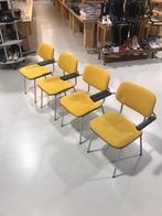 4 Gispen eetkamerstoelen vintage, Huis en Inrichting, Stoelen, Gebruikt, G, T, G