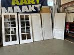 5 Binnendeuren: 3 Dicht, 2 met Glas, Doe-het-zelf en Verbouw, Deuren en Horren, Ophalen, Gebruikt, 80 tot 100 cm, Binnendeur