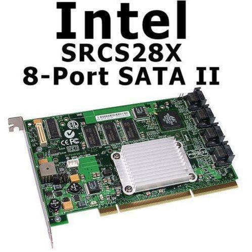 Intel SRCS28X 8-port SATA II RAID Controller | LSI MegaRAID, Computers en Software, Harde schijven, Gebruikt, Intern, IDE, Ophalen of Verzenden