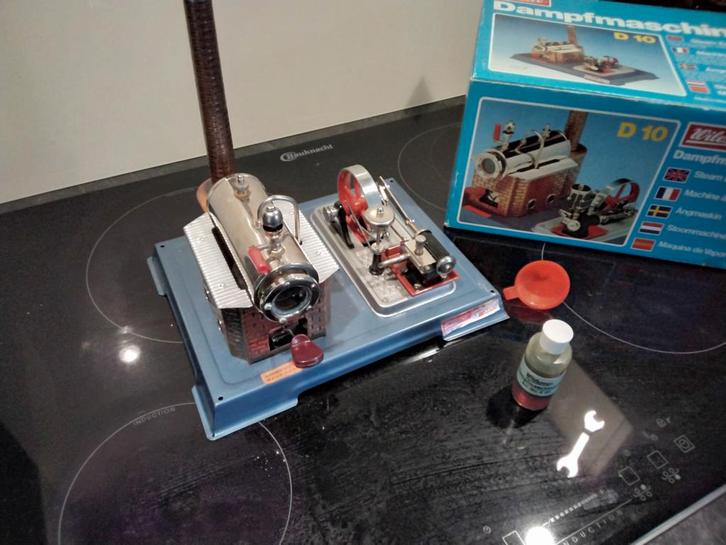 Stoommachine Wilesco D10  Niet van nieuw te onderscheiden, Hobby en Vrije tijd, Modelbouw | Overige, Zo goed als nieuw, Groter dan 1:32