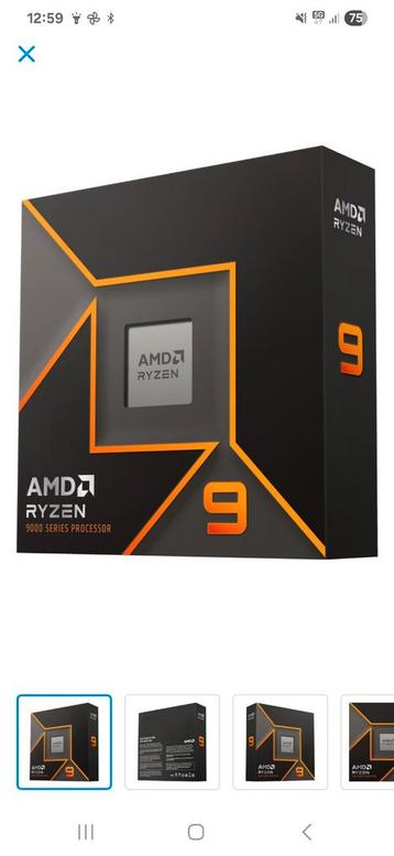 AMD Ryzen 9 9950X - Nieuwste Generatie Processor beschikbaar voor biedingen