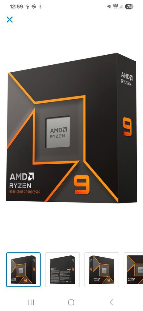 AMD Ryzen 9 9950X - Nieuwste Generatie Processor, Computers en Software, Processors, Nieuw, 12-core, 16-core, 4 Ghz of meer, Ophalen of Verzenden