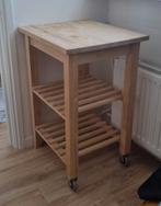 Tafeltje - roltafel, Ophalen, Gebruikt, 50 tot 100 cm, Minder dan 100 cm