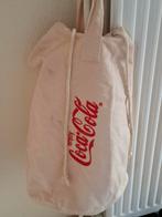 Coca Cola canvas strandtas met trekkoorden, Ophalen of Verzenden, Gebruikt