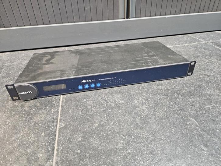 Moxa Nport 5610 8 port RS-232 Device driver / apparaat serv, Computers en Software, Overige Computers en Software, Gebruikt