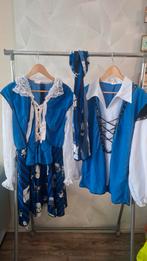 Carnaval piraten set dames 48 heren 56, Ophalen of Verzenden, Zo goed als nieuw, Maat 46/48 (XL) of groter, Carnaval