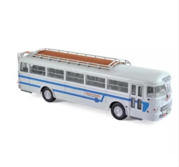 CHAUSSON AP52 '55 licht .Blauw schaal 1/43 NOREV ref. 530023, Hobby en Vrije tijd, Modelauto's | 1:43, Nieuw, Bus of Vrachtwagen