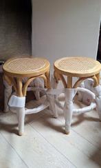 2 nieuwe krukjes webbing, Huis en Inrichting, Ophalen, Nieuw, Hout