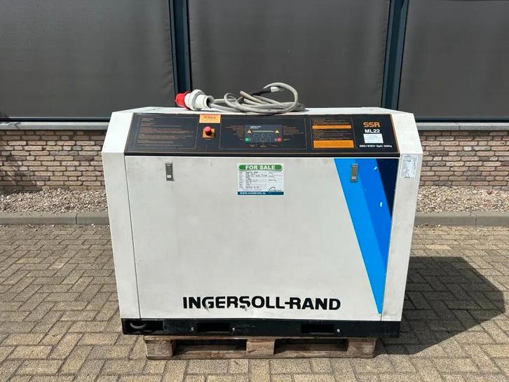 Ingersoll Rand SSR ML22 Elektrische Schroefcompressor 25 kW, Zakelijke goederen, Machines en Bouw | Pompen en Compressoren, Ophalen of Verzenden