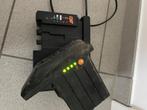 spit lader + batterij 36V + koffer, Ophalen of Verzenden, Gebruikt, Boor- en Schroefmachine