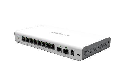 Nieuw: Netgear PoE GC110P 8 poorts netwerk switch, Computers en Software, Netwerk switches, Nieuw, Ophalen of Verzenden