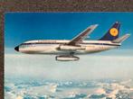 ongelopen ansichtkaart Boeing 737 Lufthansa, Ophalen of Verzenden, Nieuw, Kaart, Foto of Prent
