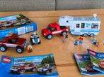 Twee Lego City sets: Caravan 60182 en Politie 4437, Complete set, Ophalen of Verzenden, Lego, Zo goed als nieuw