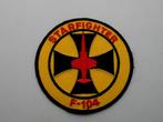 Patch German Air Force F-104 Starfighter, Verzamelen, Verzenden, Luchtmacht, Duitsland, Embleem of Badge