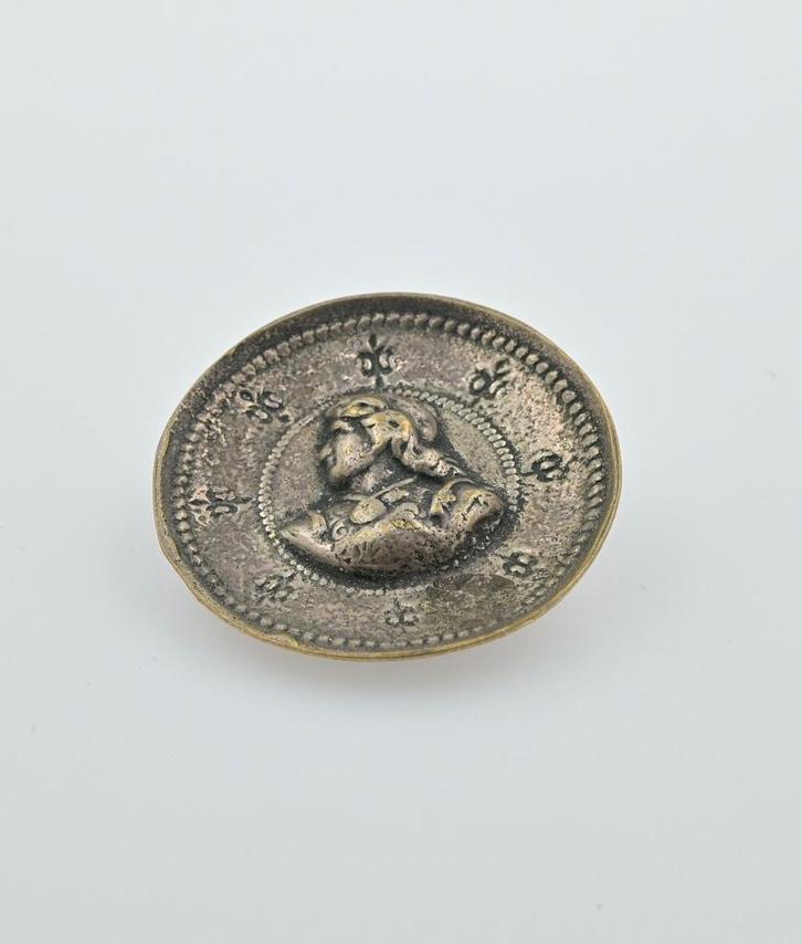 Sjaal clip sjaalring -LH.P5.D2/10, Kleding | Dames, Mutsen, Sjaals en Handschoenen, Zo goed als nieuw, Sjaal, Maat 38/40 (M), Verzenden