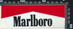 Sticker: Marlboro (3), Ophalen of Verzenden, Zo goed als nieuw, Bedrijf of Vereniging