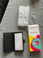 Accezz leather Samsung Galaxy A53 Hoesje - Zwart, Ophalen of Verzenden, Nieuw, IPhone 14, Hoesje of Tasje