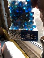 Bloemschikdecotatie; 100 ronde + 80 halfplatte glasbolletjes, Ophalen, Nieuw