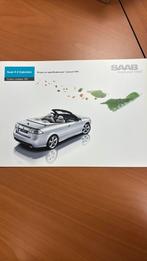 Saab 9-3 Cabriolet 2011 prijslijst, Ophalen, Zo goed als nieuw, Overige merken
