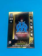 CLUB BADGE OLYMPIQUE DE MARSEILLE #82 KAART, Ophalen of Verzenden, Nieuw, Buitenlandse clubs, Poster, Plaatje of Sticker