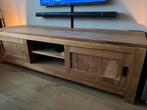 Tv kast, Huis en Inrichting, Kasten | Televisiemeubels, 150 tot 200 cm, Teakhout, Ophalen of Verzenden, Zo goed als nieuw