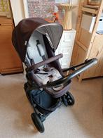 Easywalker Harvey Black Combiwagen + Accessoires, Gebruikt, Combiwagen, Verstelbare duwstang, Ophalen